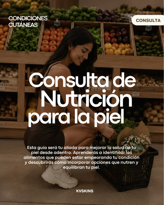 Guía: Consulta Nutricional para Condiciones cutáneas.